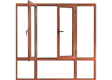 aluminum clad wood window 